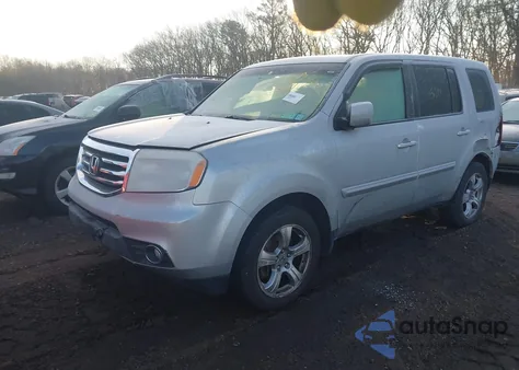 2013 Honda Pilot Ex-L из США, поврежденный, VIN 5FNYF4H55DB045516